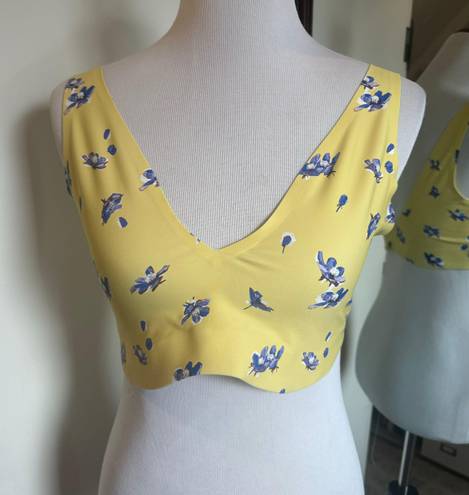 Parade Underwear Parade Size 2 Yellow Floral Bralette 