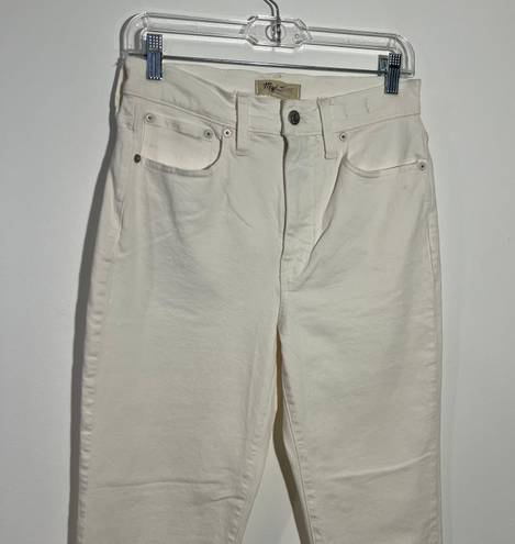 Madewell The Perfect Vintage Jean In Tile White ND501 Size 27