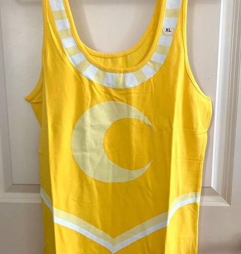 The Moon NEW Welovefine x Homestuck Prospit Dreamer Lunar Dress in Yellow XS