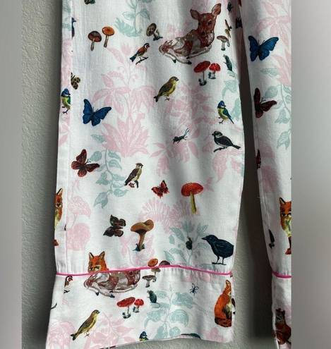 Anthropologie  x Nathalie Lete Woodland Creatures Light Flannel Pajama Pants XS