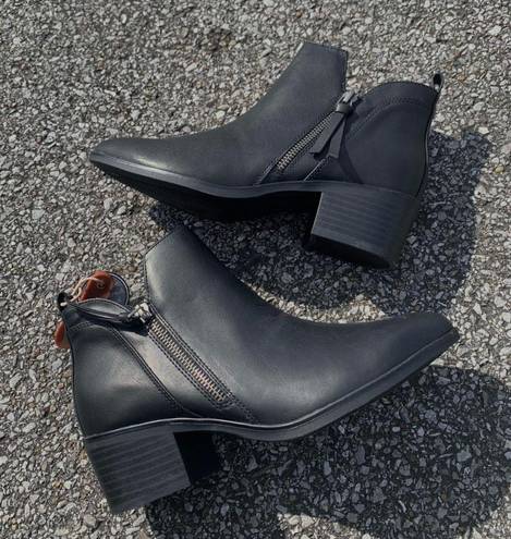 MIA Black Booties Ankle Boots Womens 6.5