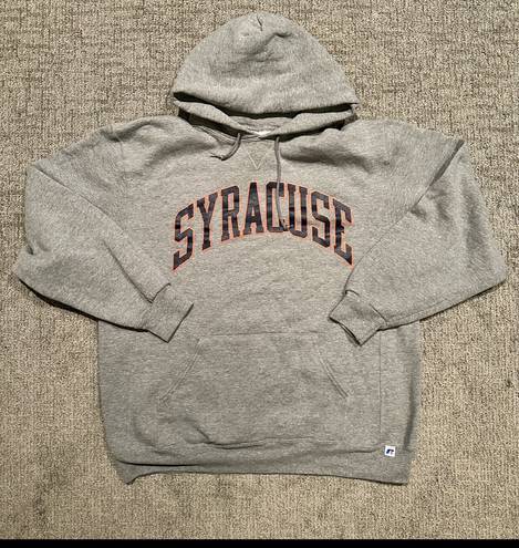 Russell Athletic Official Syracuse Dark Gray Heather Hoodie