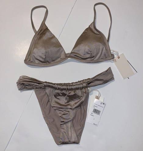 Good American Shine Bikini Set NWT