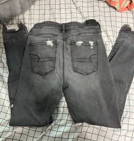 American Eagle Outfitters Grey Skinny Jeans