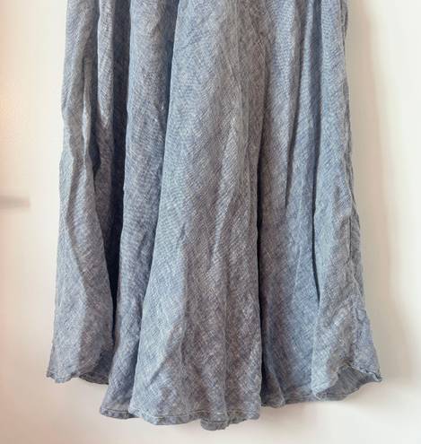 CP Shades  Bree Dress in Chambray 100% Linen Size M LIKE NEW