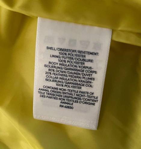 Lands'End Lands’ End Women’s Bright Yellow Puffer Vest / Size Small