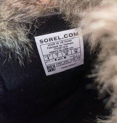 Sorel Tofino II Cordovan Faux Fur Cuff Snow Boots