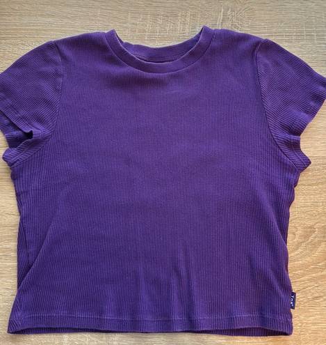 Aritzia Baby Tee In Purple