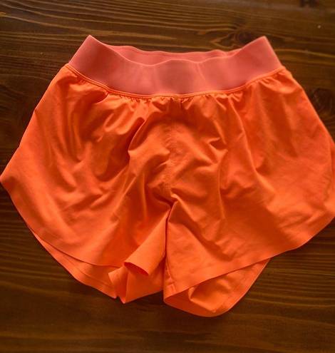 Neon Orange Shorts