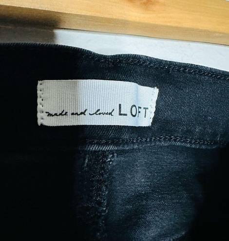 The Loft Made and Loved Women’s Black Ultra Skinny Denim Jeans Size 29