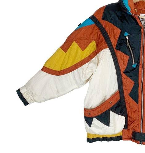 Gallery Vintage J  Southwest Duck Down Jacket Size Medium