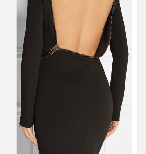 Tom Ford New  zipper dress black