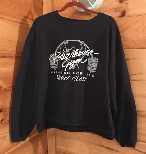 American Vintage  POWERHOUSE GYM GRAPHIC PULLOVER SWEATSHIRT TOP