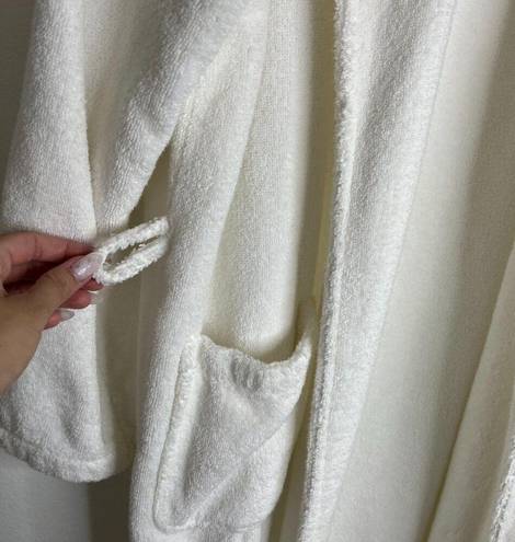 Restoration Hardware White Bath Robe Sz XL