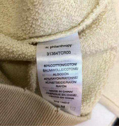 n:philanthropy NWT  Daze Cozy Soft Sweatshirt in Almond size M Oatmeal Tan Beige