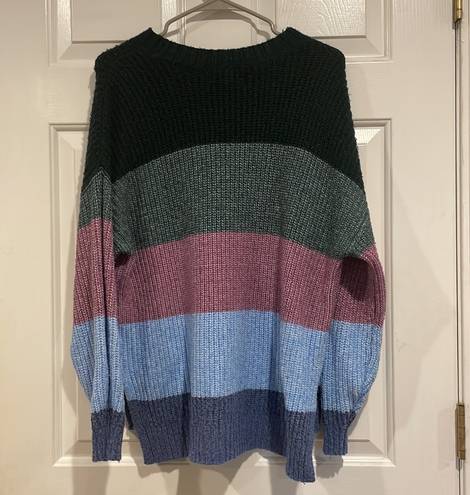 American Eagle AE Oversized Stripped Sweater