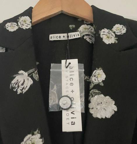 Alice + Olivia  Macey Floral Blazer Spring Shower