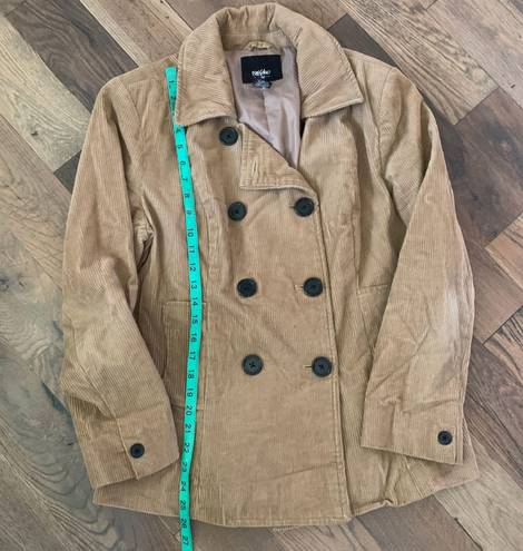 Mossimo Supply Co Mossimo Tan Corduroy Peacock Jacket Size Large   