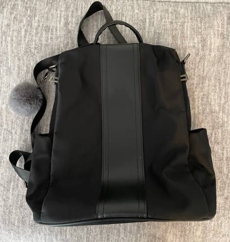 Black Backpack Purse