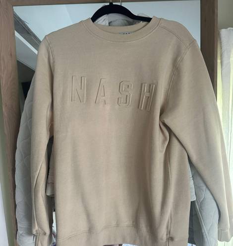 Nashville Sweatshirt Tan Size M