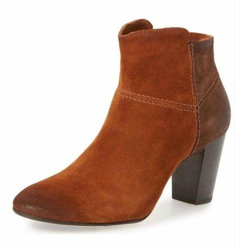 Johnston & Murphy  Alex suede colorblock booties size 6.5