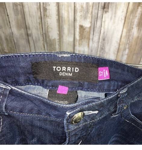 Torrid Dark Wide Leg Jeans