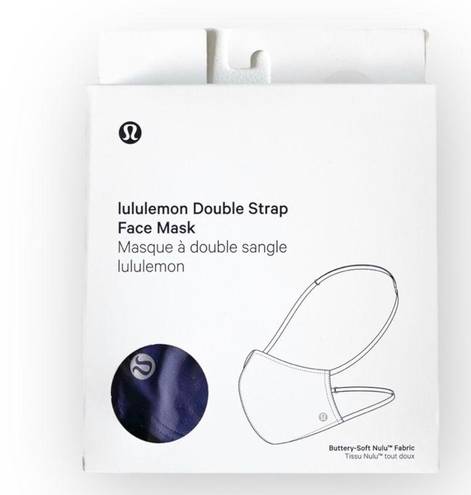 Lululemon HTF:new  ॐ 2 Strap Adjustable Face Mask ॐ Midnight Orchid Purple ॐ Nulu