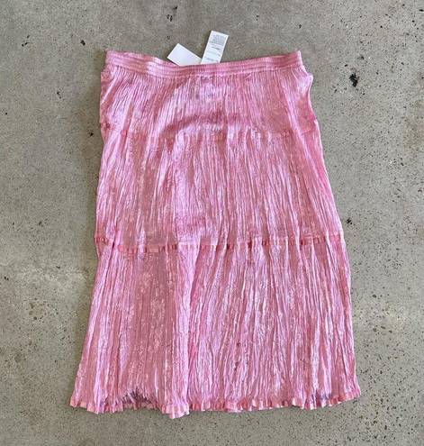 Vintage Bumble Gum Pink Maxi Skirt Size XL