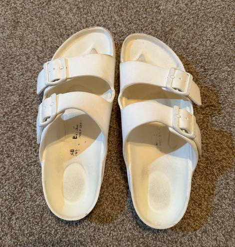 Birkenstock White Sandals