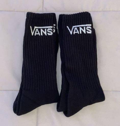Vans Black Tall Socks