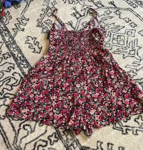 Wild Fable  Pink Floral Romper