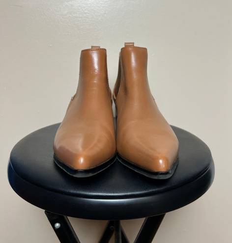 Blondo Brown  Waterproof Booties Size 7.5 Like New