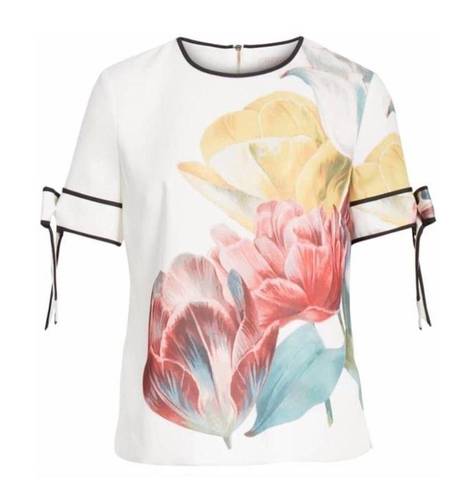 Ted Baker  Floral Print Pollie Tranquility Blouse