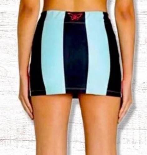 Puma Dua Lipa Striped Mini Athletic Skirt