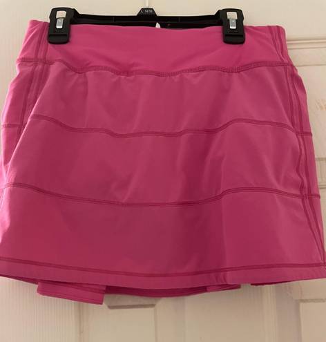 Lululemon Pace Rival Skirt Tall Sonic Pink