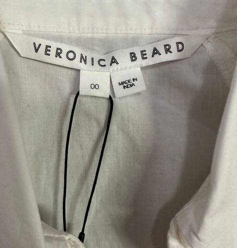 Veronica Beard NEW  Lilah Eyelet Button-Down Top White