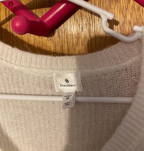 Dress Barn White Sweater