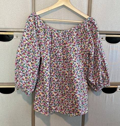 Tuckernuck  Pomander place floral blouse