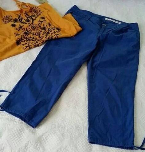 DKNY 3/$15 ‎ Jeans Royal Blue Crop Pants size 10