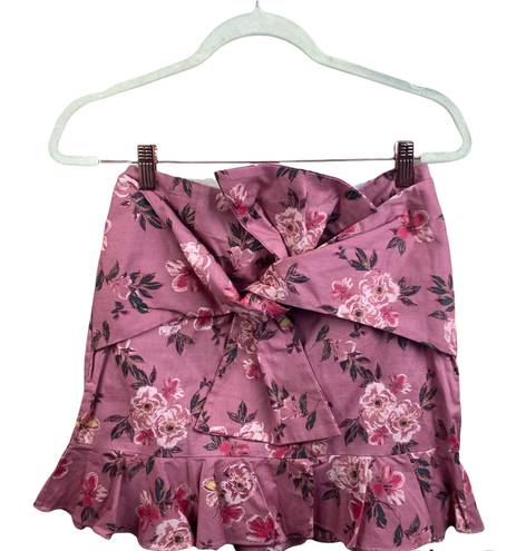 Lovers + Friends Floral  Now Skirt