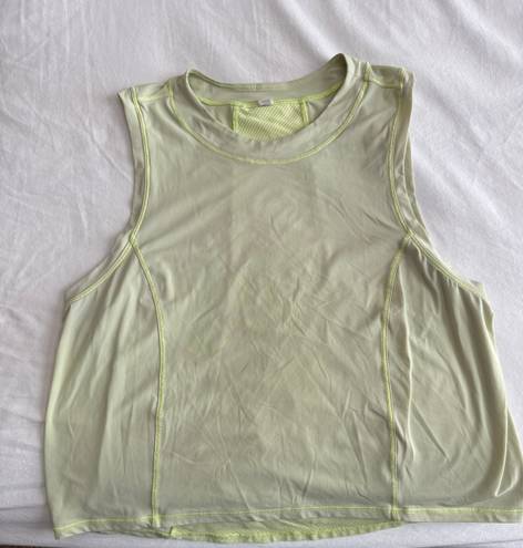 Lululemon Neon Tank Top