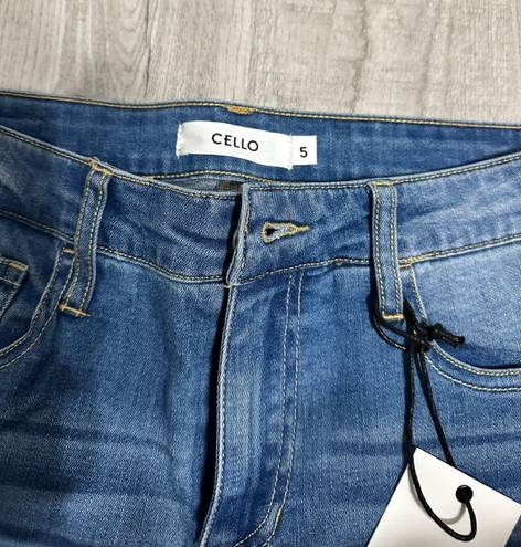 Cello Blue Distressed Denim Jeans 