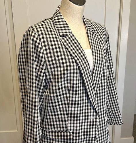 Laundry by Shelli Segal  Gingham Blazer