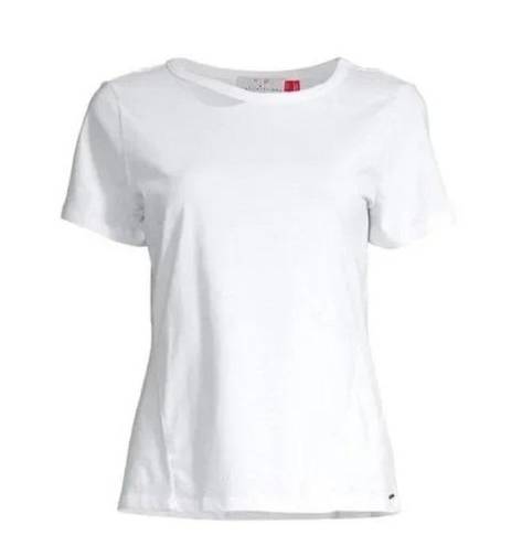 n:philanthropy  Cypress Slit Tee Top in White XSmall New Womens Tshirt