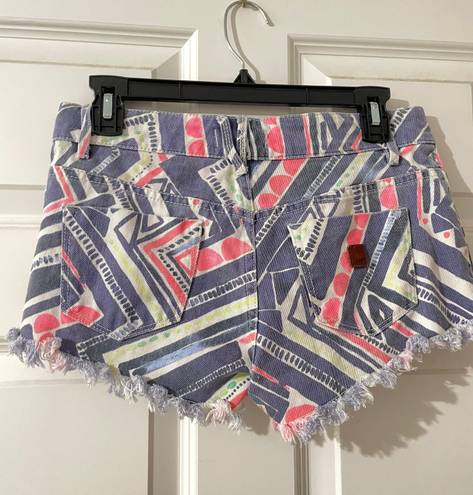 Roxy Colorful trendy denim shorts