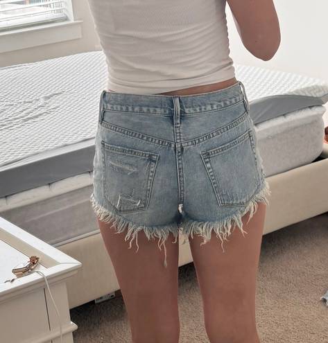 Free People We The Free Denim Cut Off Shorts