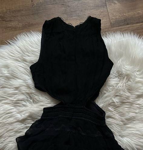 Rococo  SAND Black Lace Tessa Dress