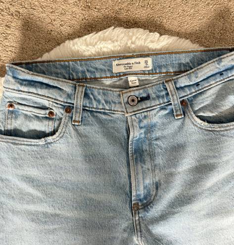 Abercrombie & Fitch Curve Love Low Rise Baggy Jean