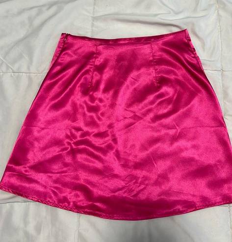 High Waisted Skirt Pink Size XS