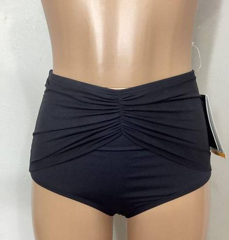 Coco reef New.  high waisted black bikini bottom. Small